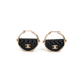 Chanel Hoop Bag Earrings